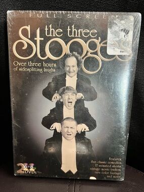 The Three Stooges 2 DVD Collection New Sealed Classic Comedy Box Set Full Screen